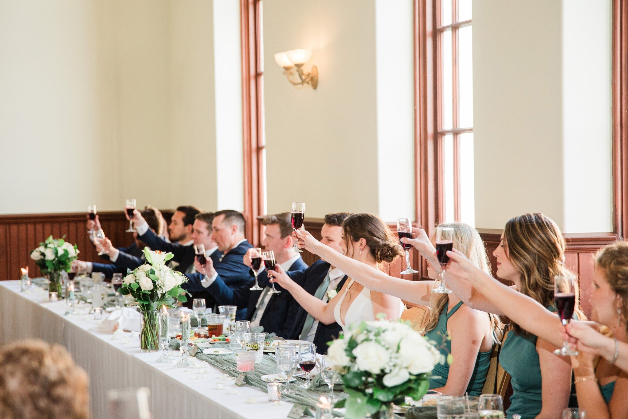 🥂Cheers to the 2023 bride &amp; grooms that made Kirkbride Hall their happily-ever-after venue, and cheers to the 2024 couples headed our way ✨

📷: @marialewisphotography 

#TraverseCity #TraverseCityWedding #KirkbrideHall #TheVillageTC