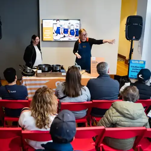 See the power of induction cooking – live with Open Table