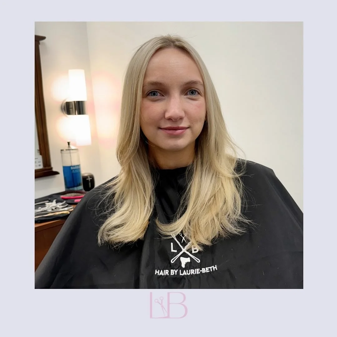 Blonde Ambition for Zo&euml; this spring 🌼
We&rsquo;re loving this gorgeous blonde transformation of vanilla blonde! ✨ Our talented stylist, Laurie-Beth, worked her magic to create this stunning look. 😍
Want to achieve this beautiful blonde? Book y