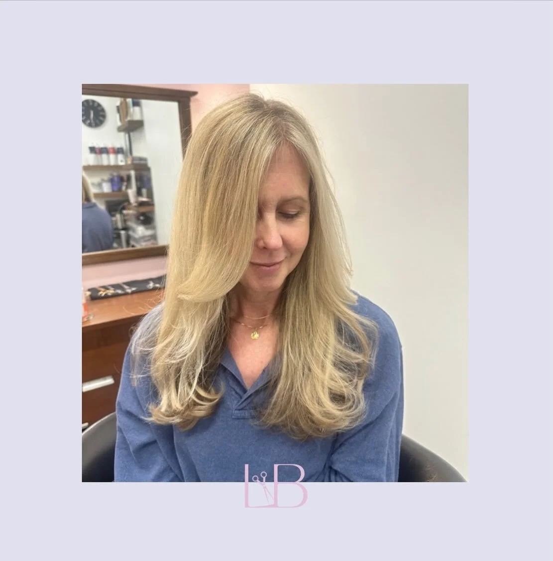 Soft, seamless, and seriously low-maintenance ✨ 

This is your sign to stop fighting your grays and start blending them. 
Gray blending gives you a natural, dimensional look that grows out beautifully&mdash;no harsh lines, no constant upkeep. 

Perfe