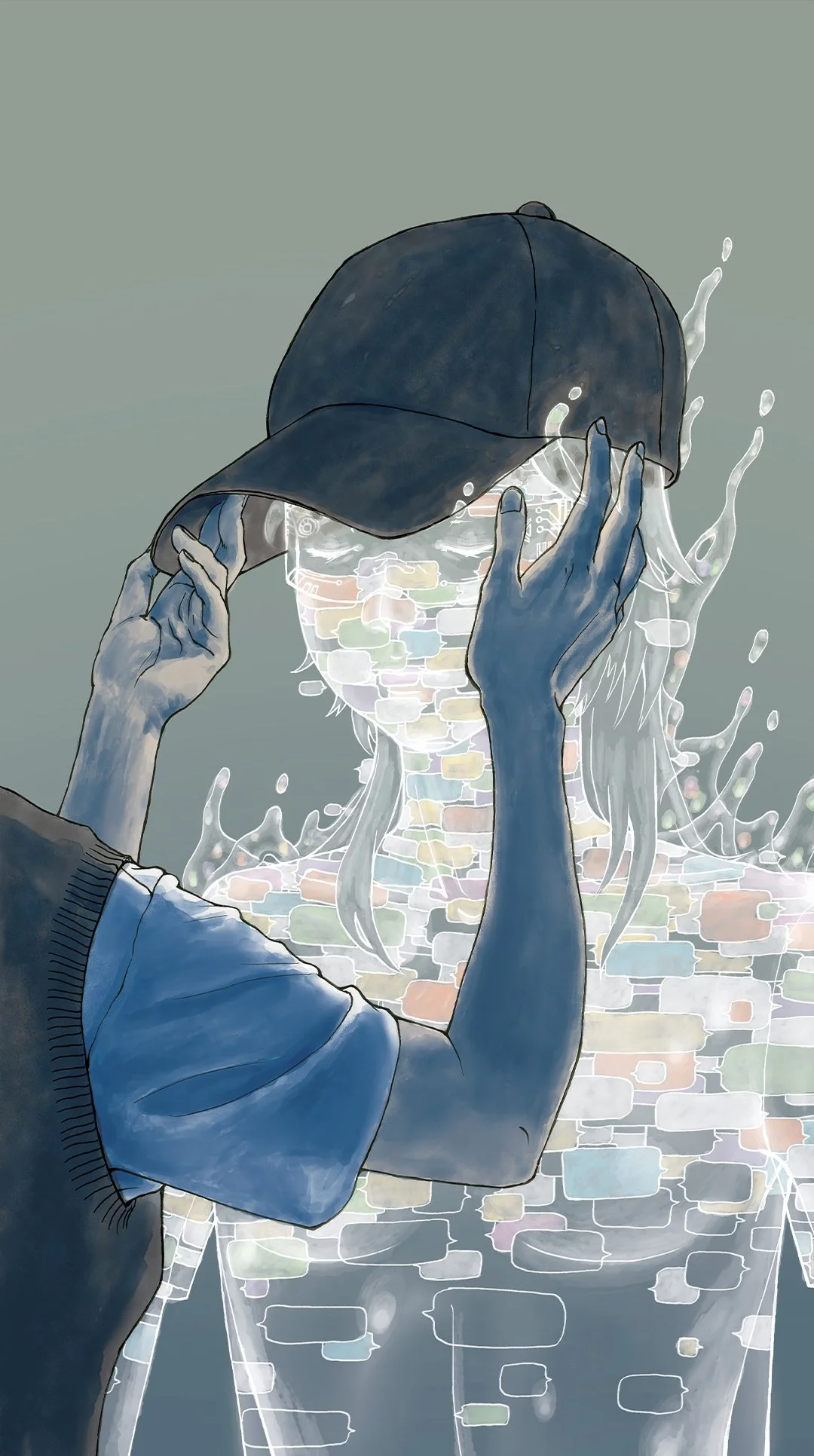 I imagine an AI version of myself.
After I die,
someone might still talk to it.
A little longer.
