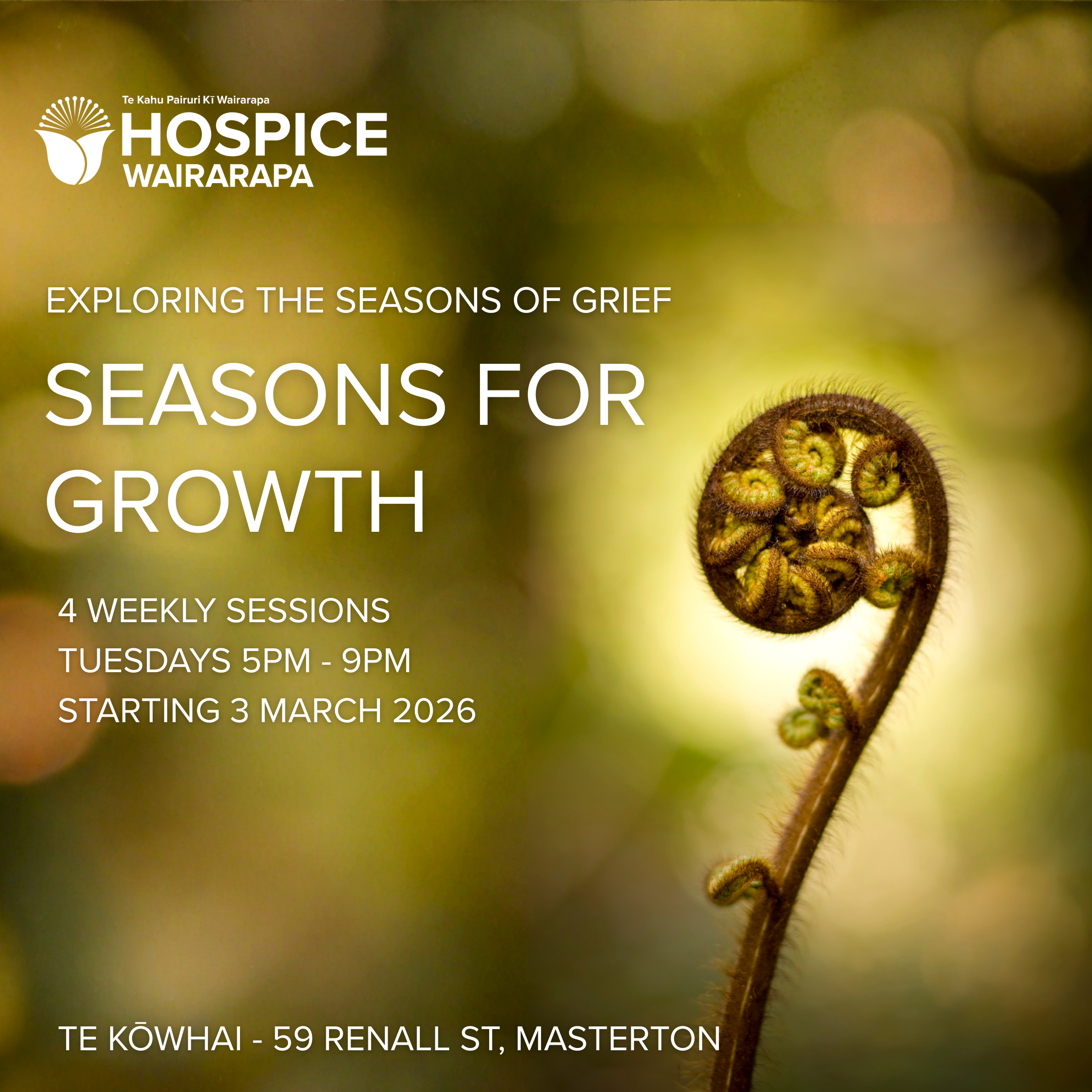 Seasons for Growth – Exploring the Seasons of Grief