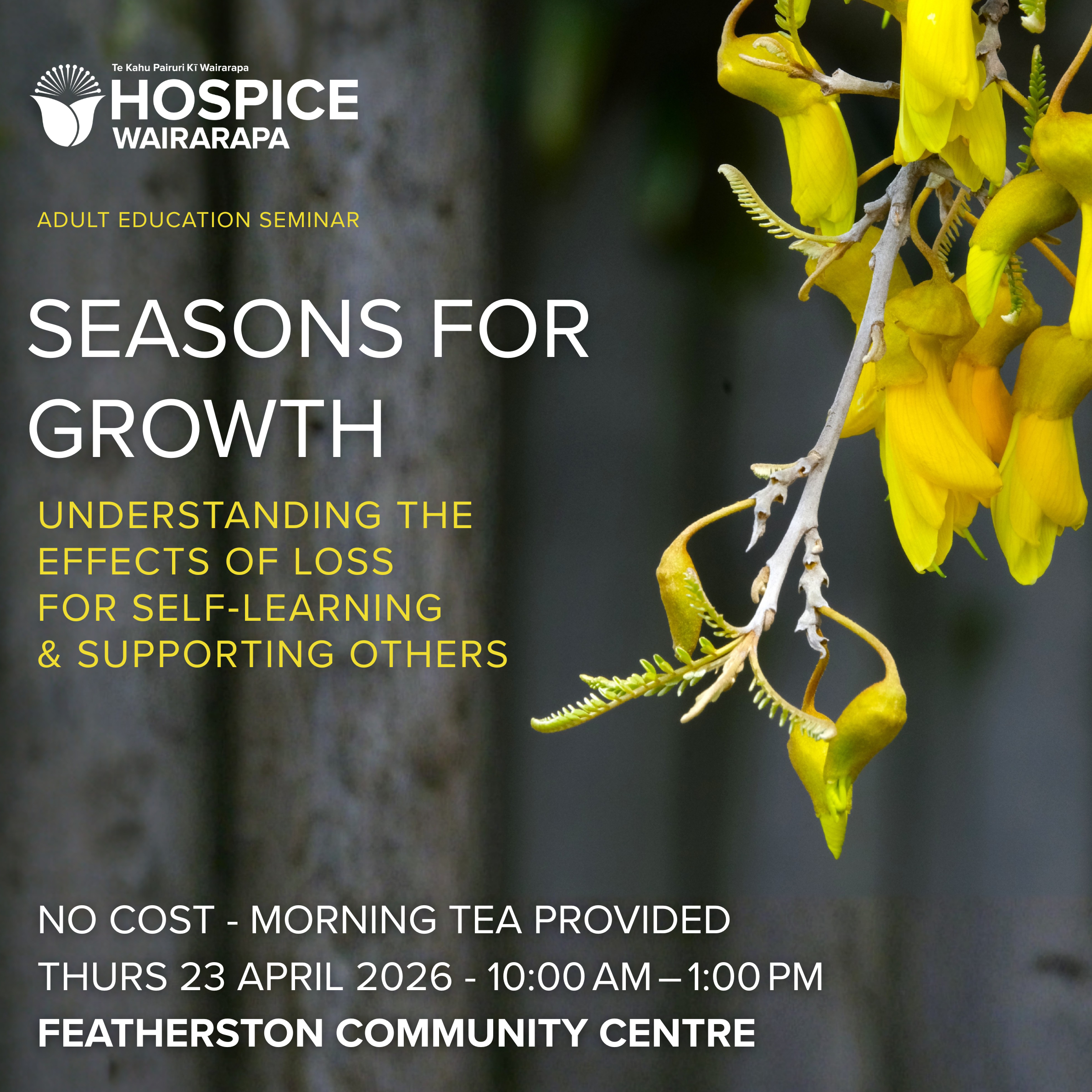 Seasons for Growth Seminar - Featherston