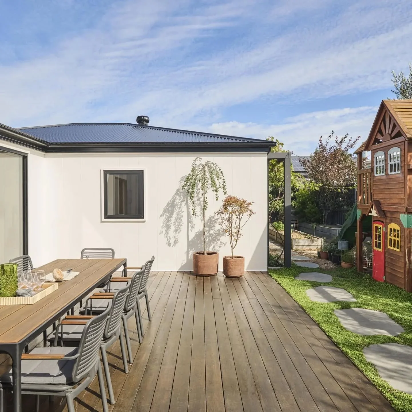 Outdoor spaces, for me, are just as important as what&rsquo;s inside.

Entertaining with friends, firepit conversations, organic gardens, and quiet moments on the sun loungers, watching the birds in the garden.

I&rsquo;ll miss this one.

If you&rsqu