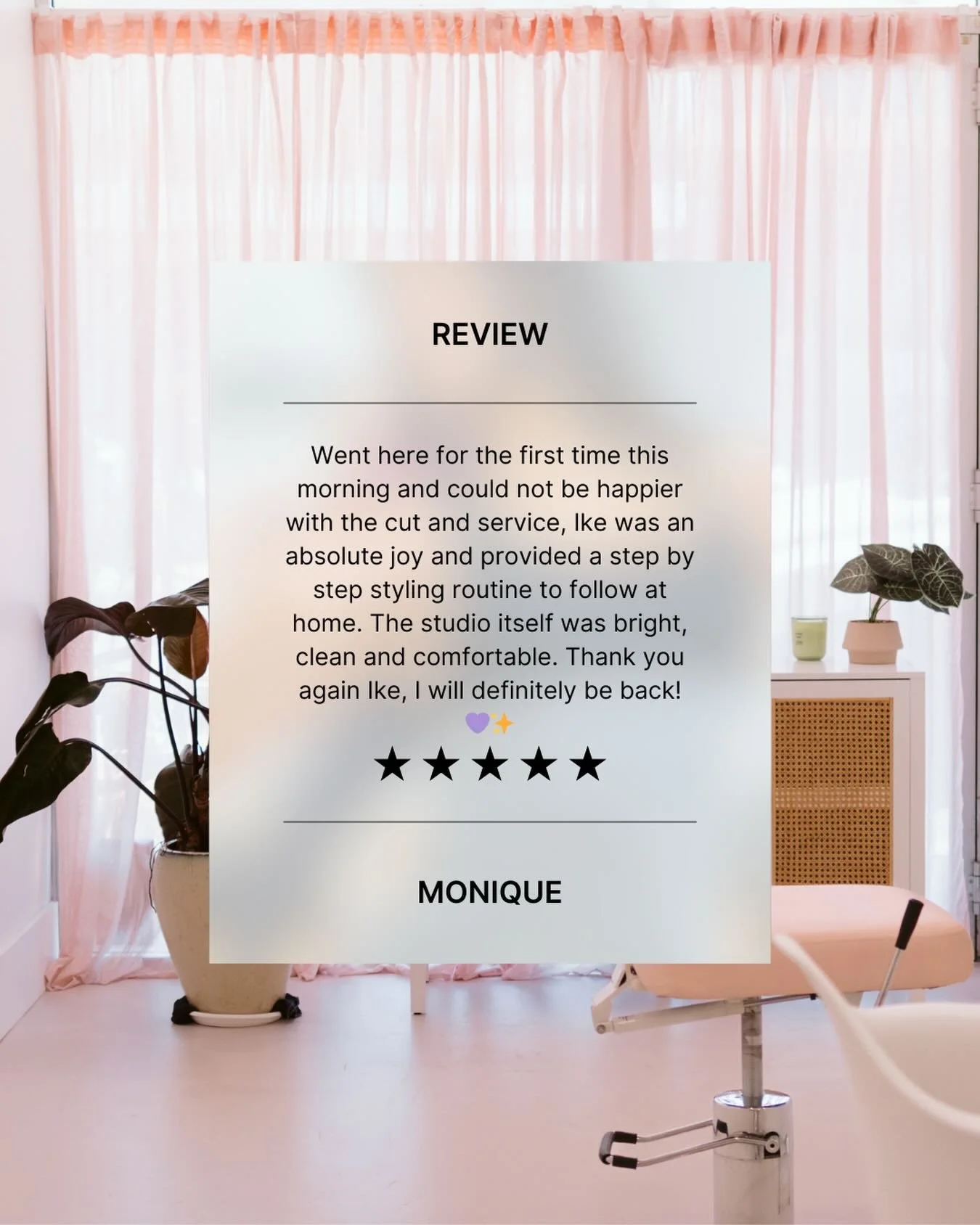 A 5-star review means the world to us ⭐⭐⭐⭐⭐

Every review helps our small business grow and helps other curlies find their people ✨
Thank you for the trust.

#YeahTheCurls #CurlyCommunity #GoogleReview