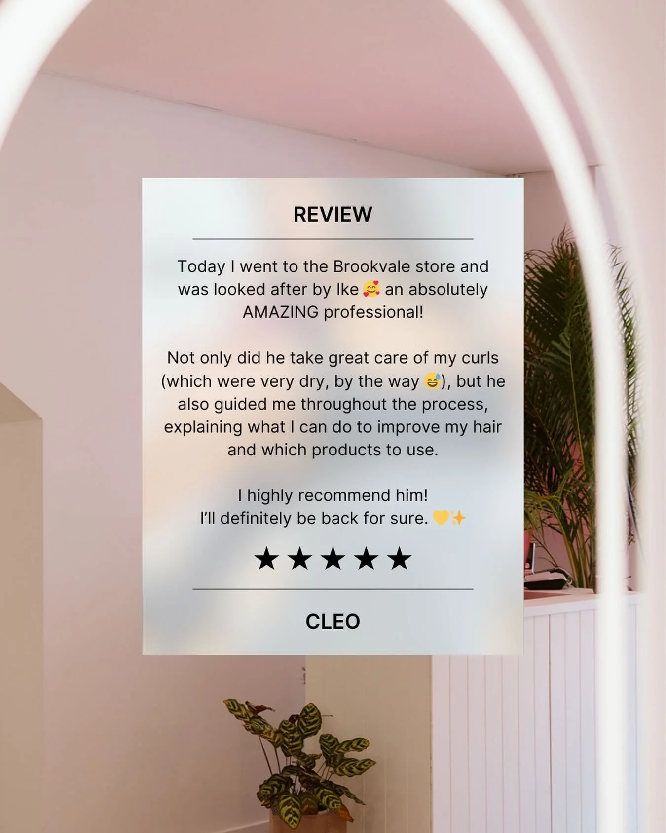 ⭐️⭐️⭐️⭐️⭐️
Curl love in review form ✨
Thank you for the kind words and for choosing Yeah The Curls 💗