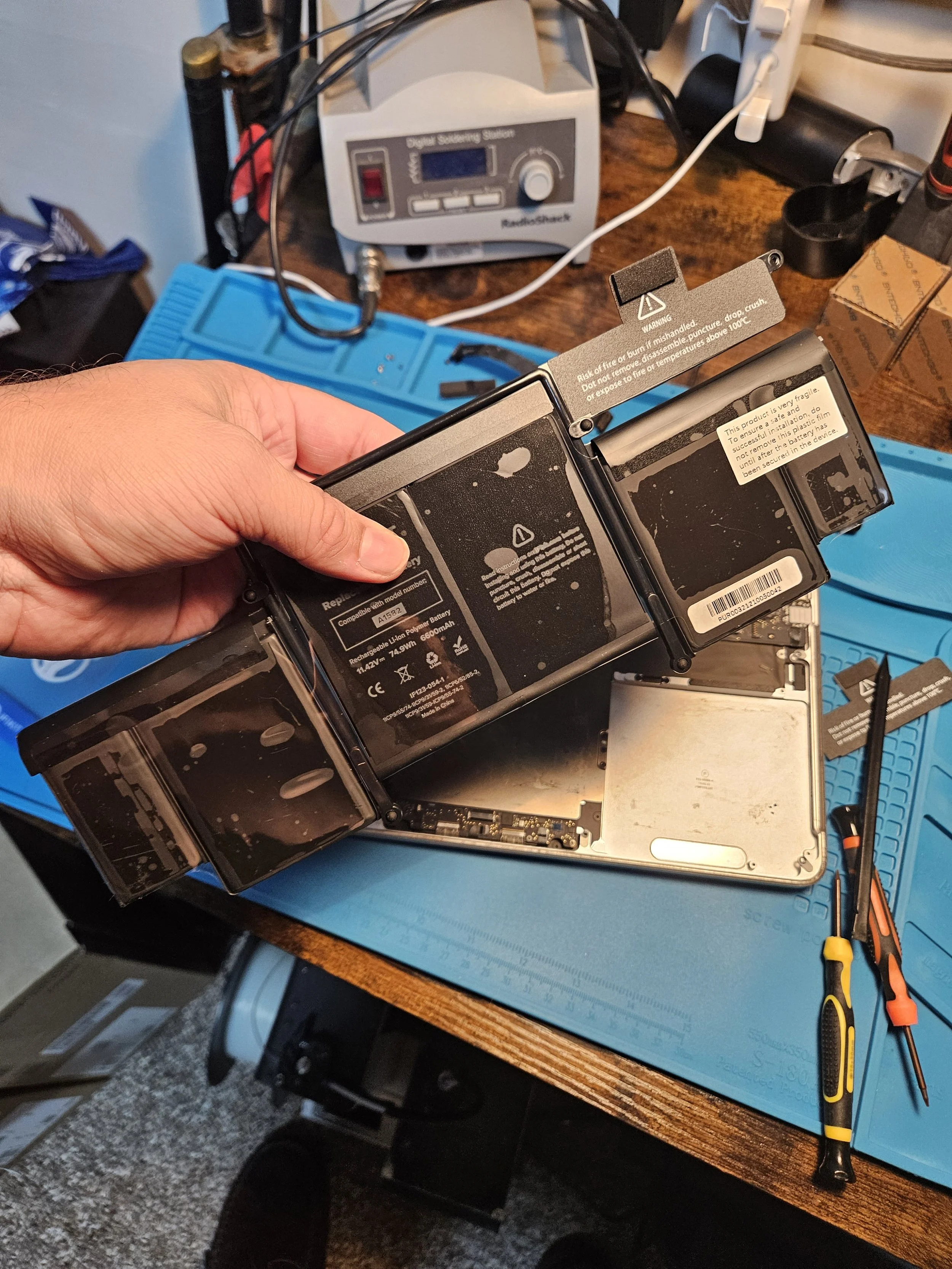 Time for the New Battery. I have a good feeling about this one. 
