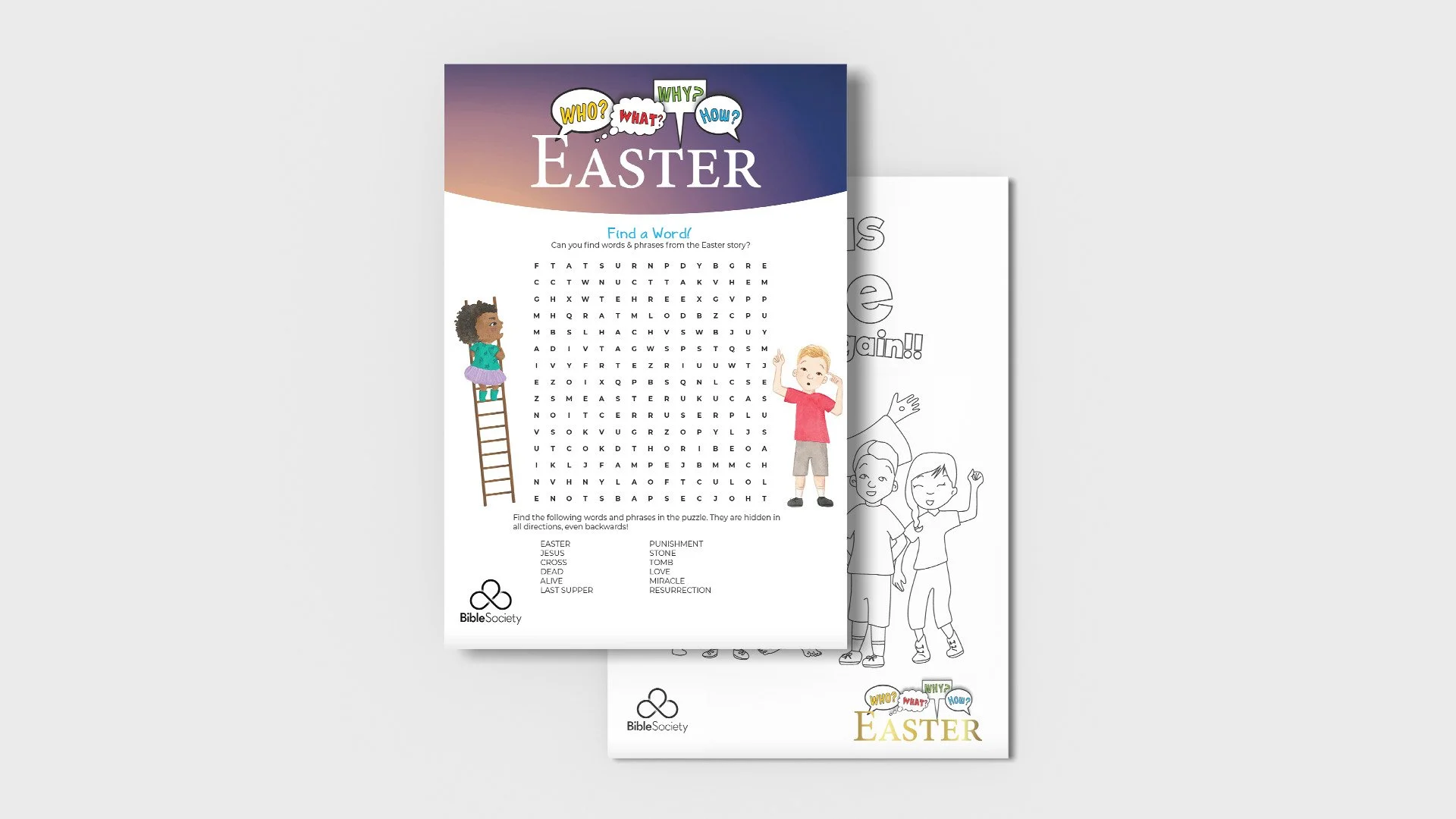 WHO? WHAT? WHY? HOW? EASTER