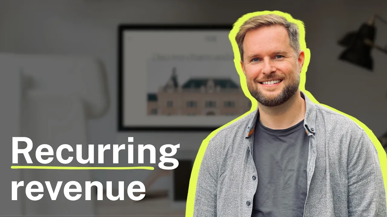 Joseph Membré: how I built recurring revenue with web design