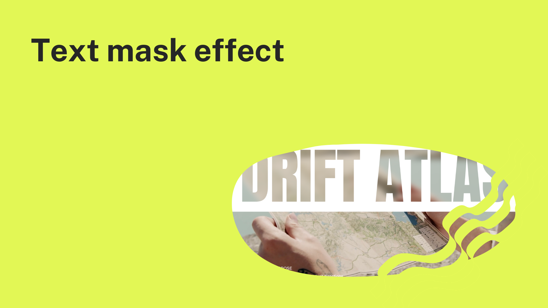 Create a text mask video effect in Squarespace 