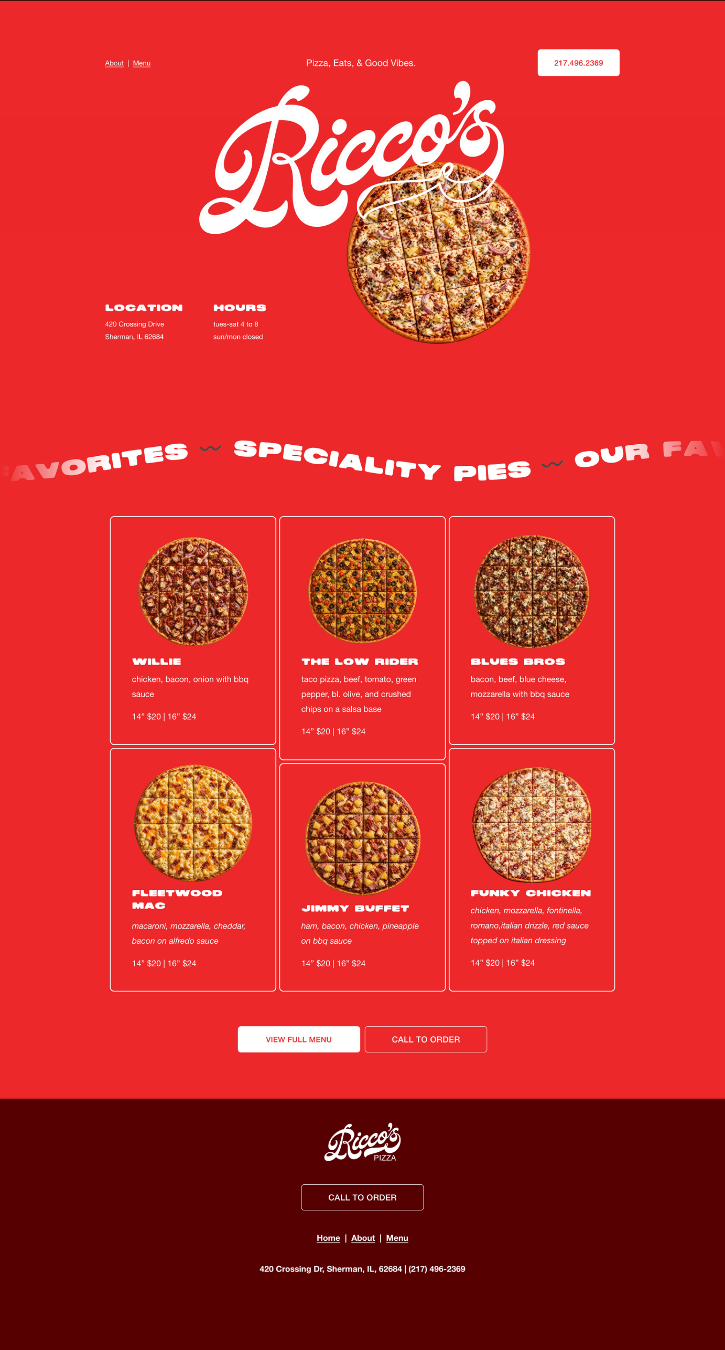 Ricco’s Pizza