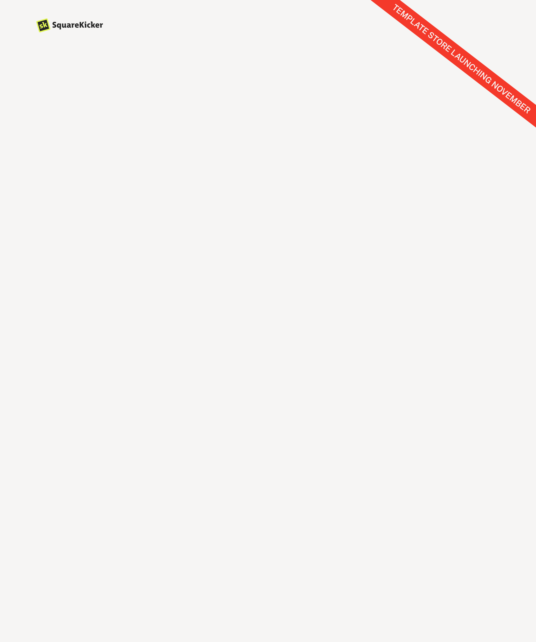 Squarespace templates squarekicker squarespace design extension