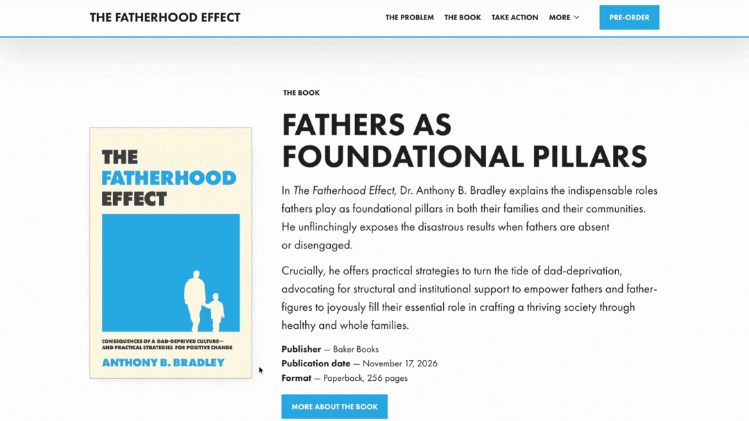Flip book page preview on hover