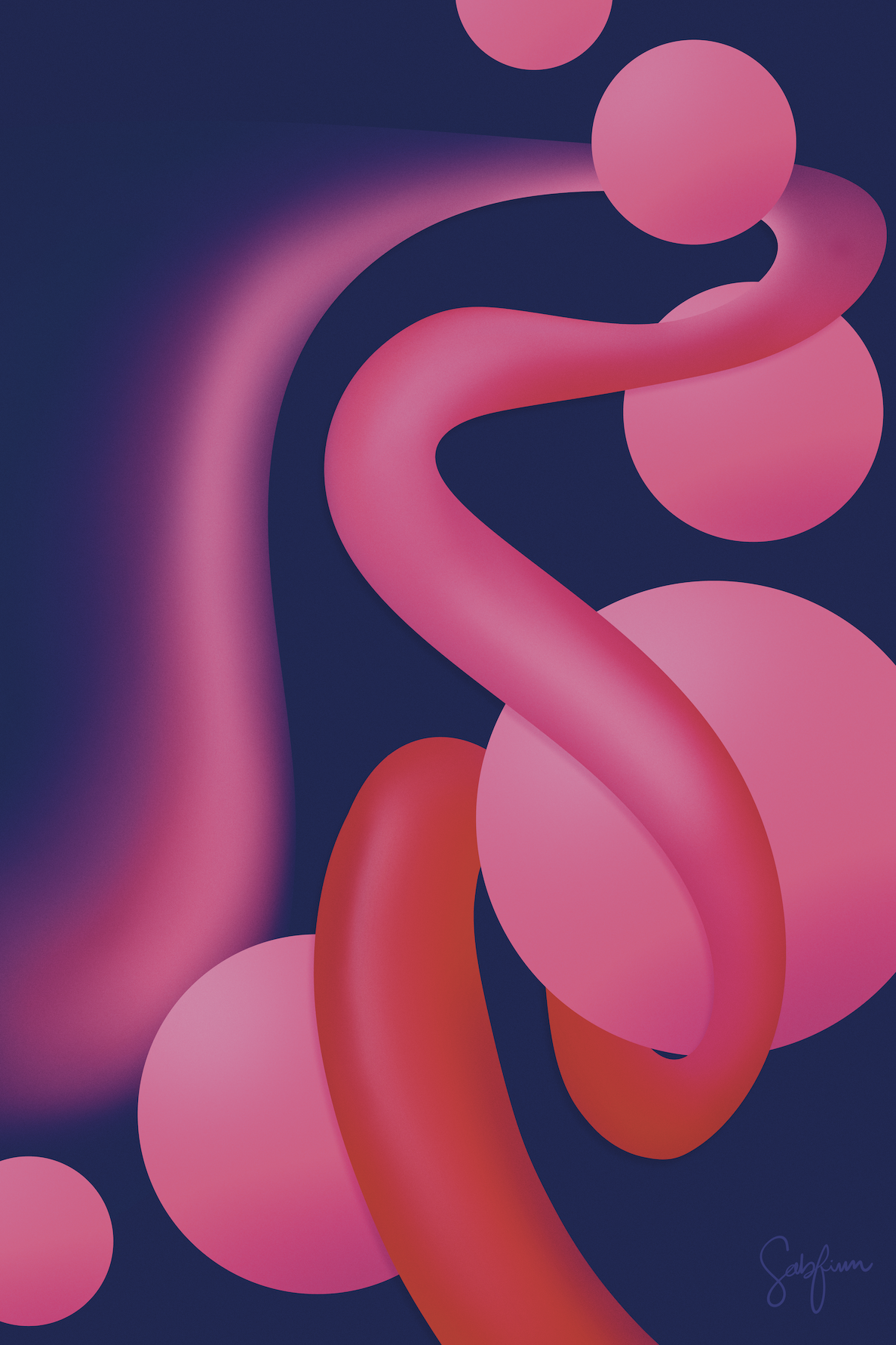 Design Through Nature–Jellyfish Poster