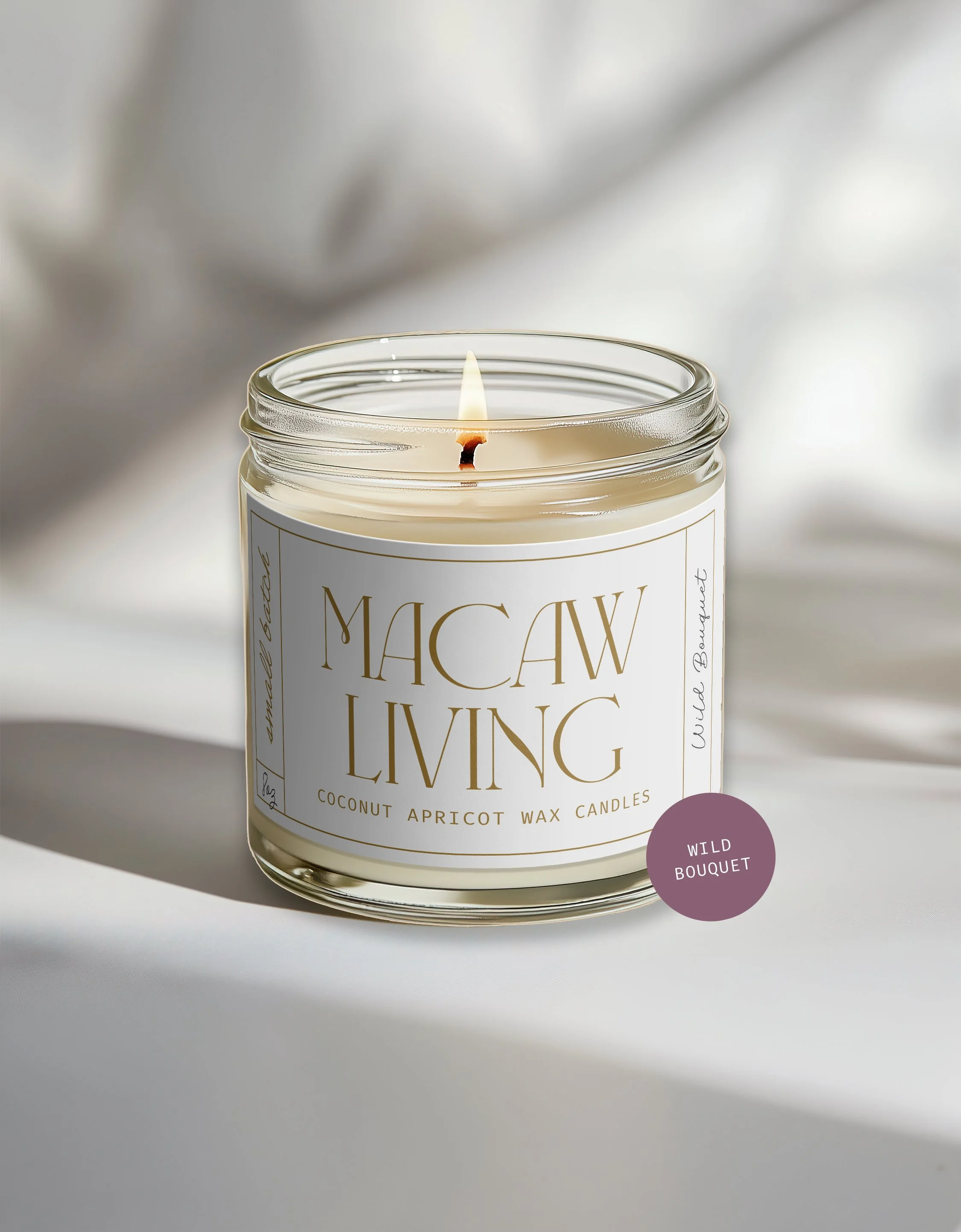 8 oz Candle – Wild Bouquet