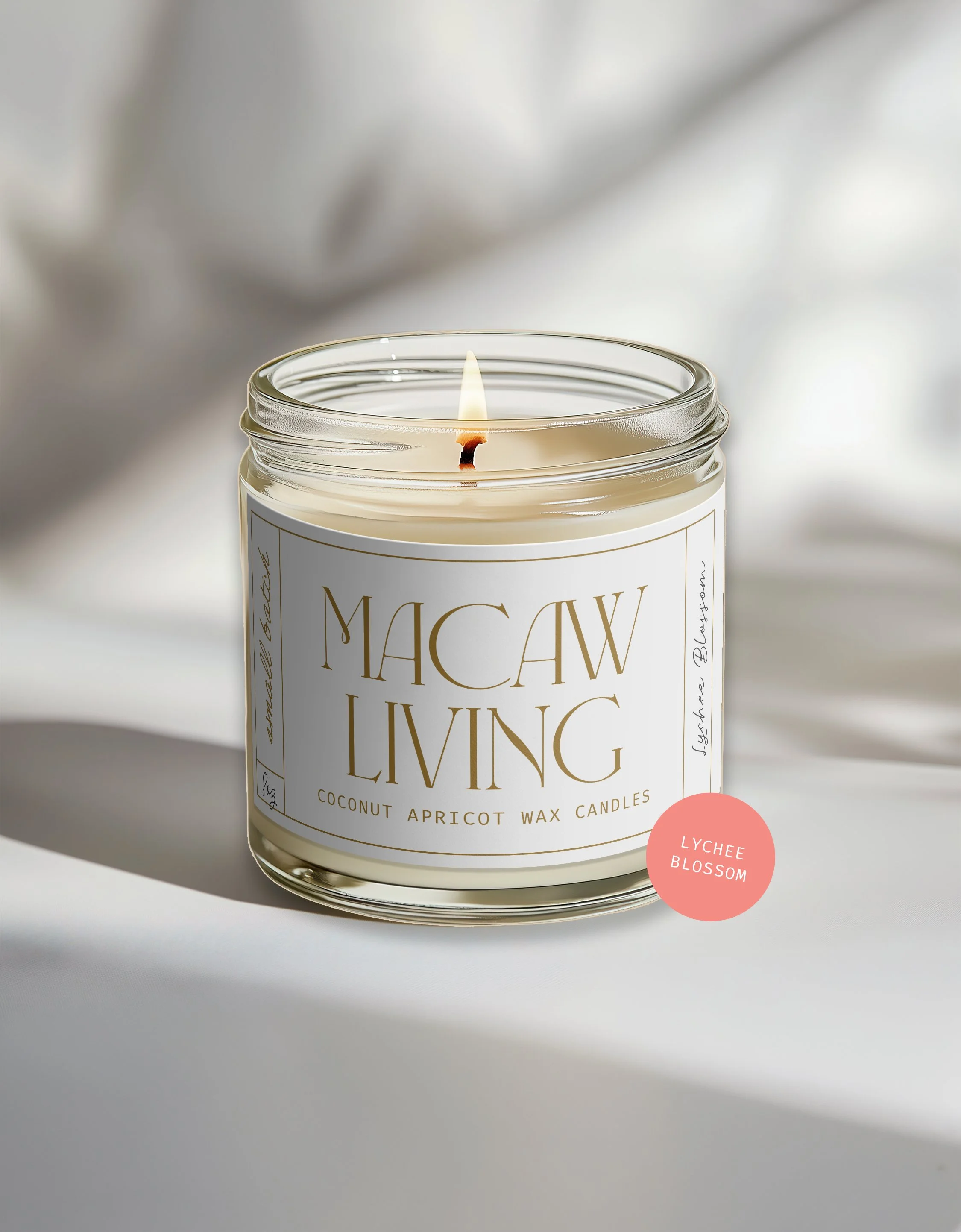 8 oz Candle – Lychee Blossom