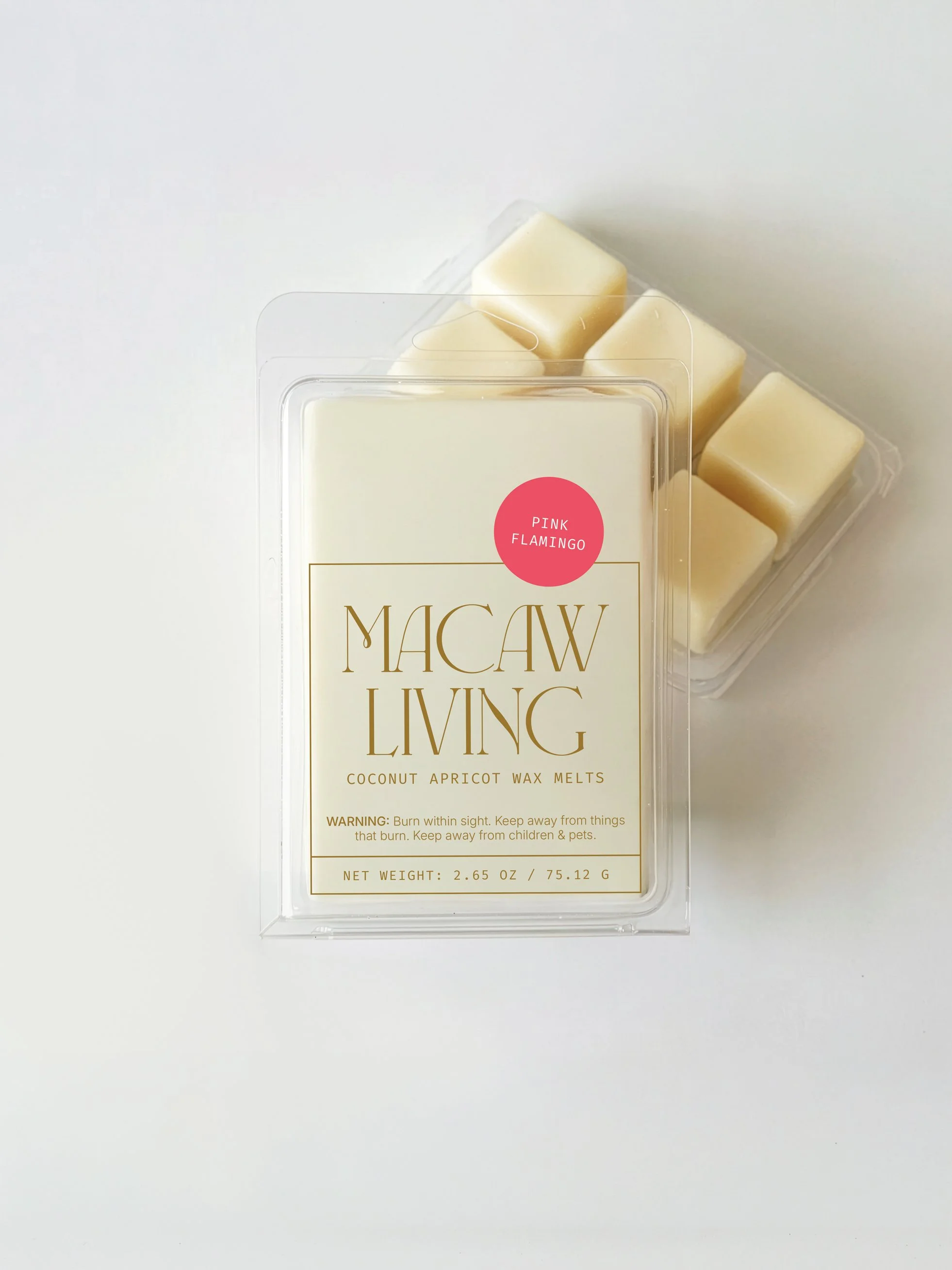 2.65 oz Wax Melt – Pink Flamingo