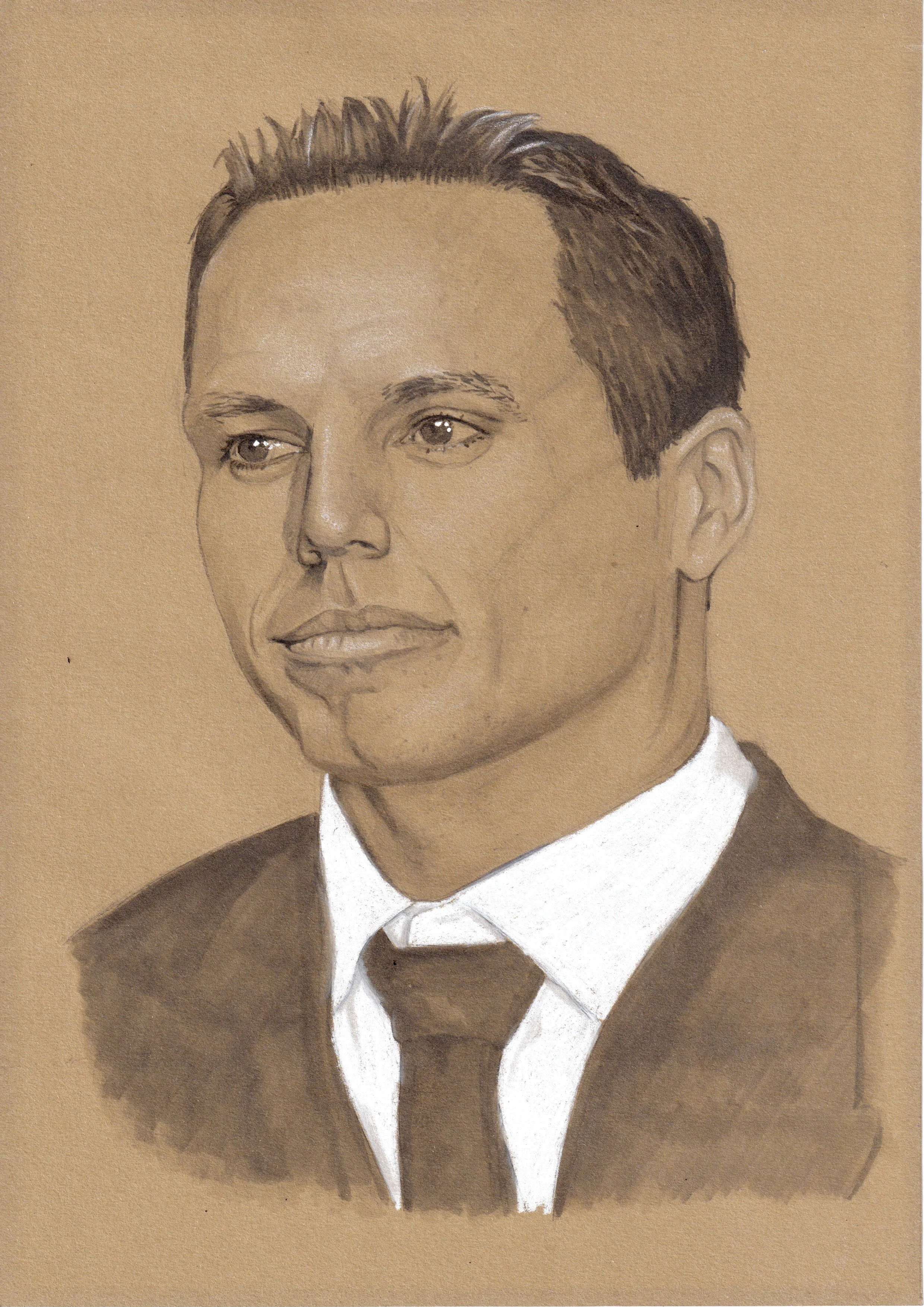 Self Portrait -2020 Copic on Paper A4