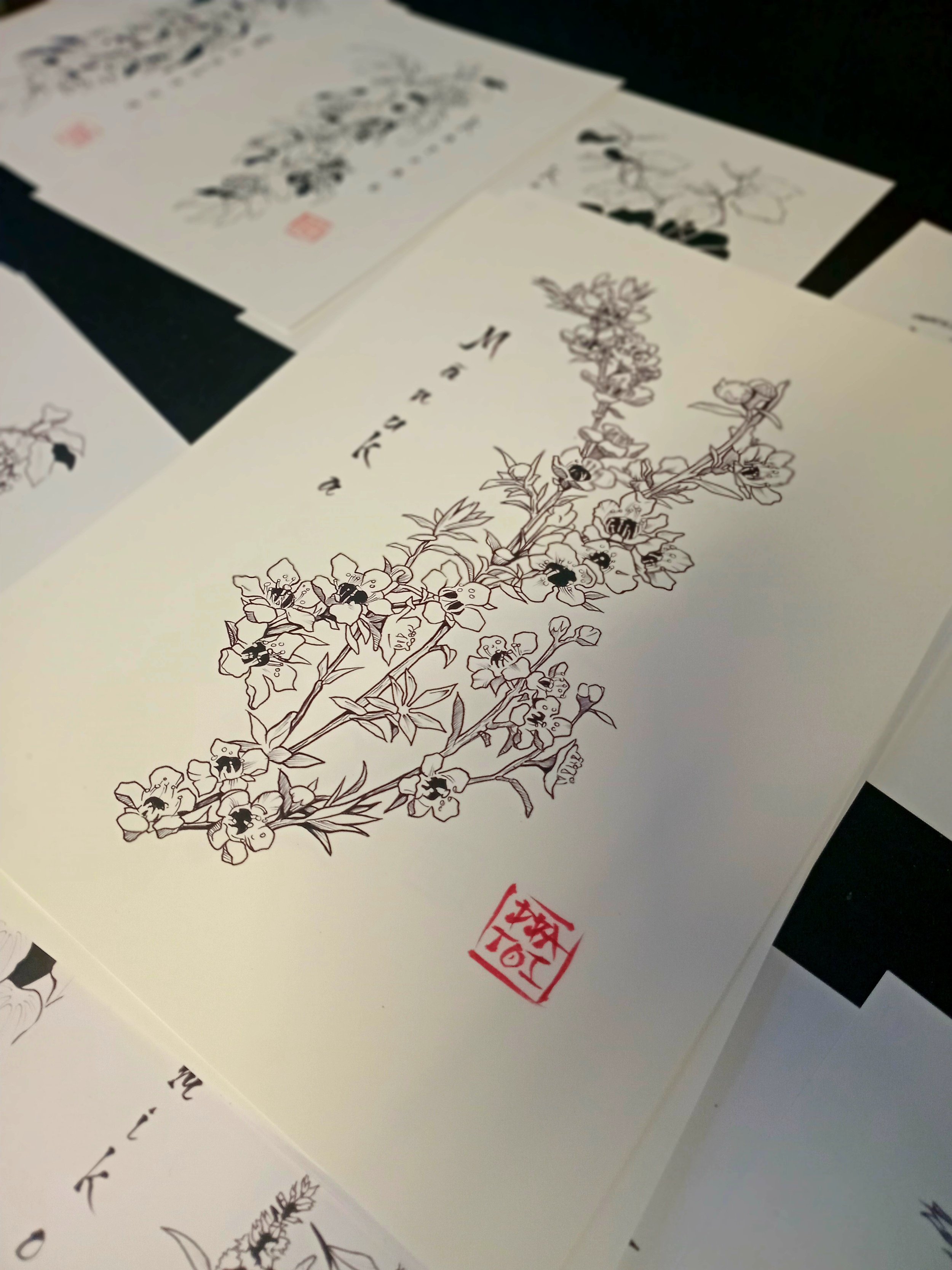 Mānuka Rongoā Māori Art Print (Limited Edition)