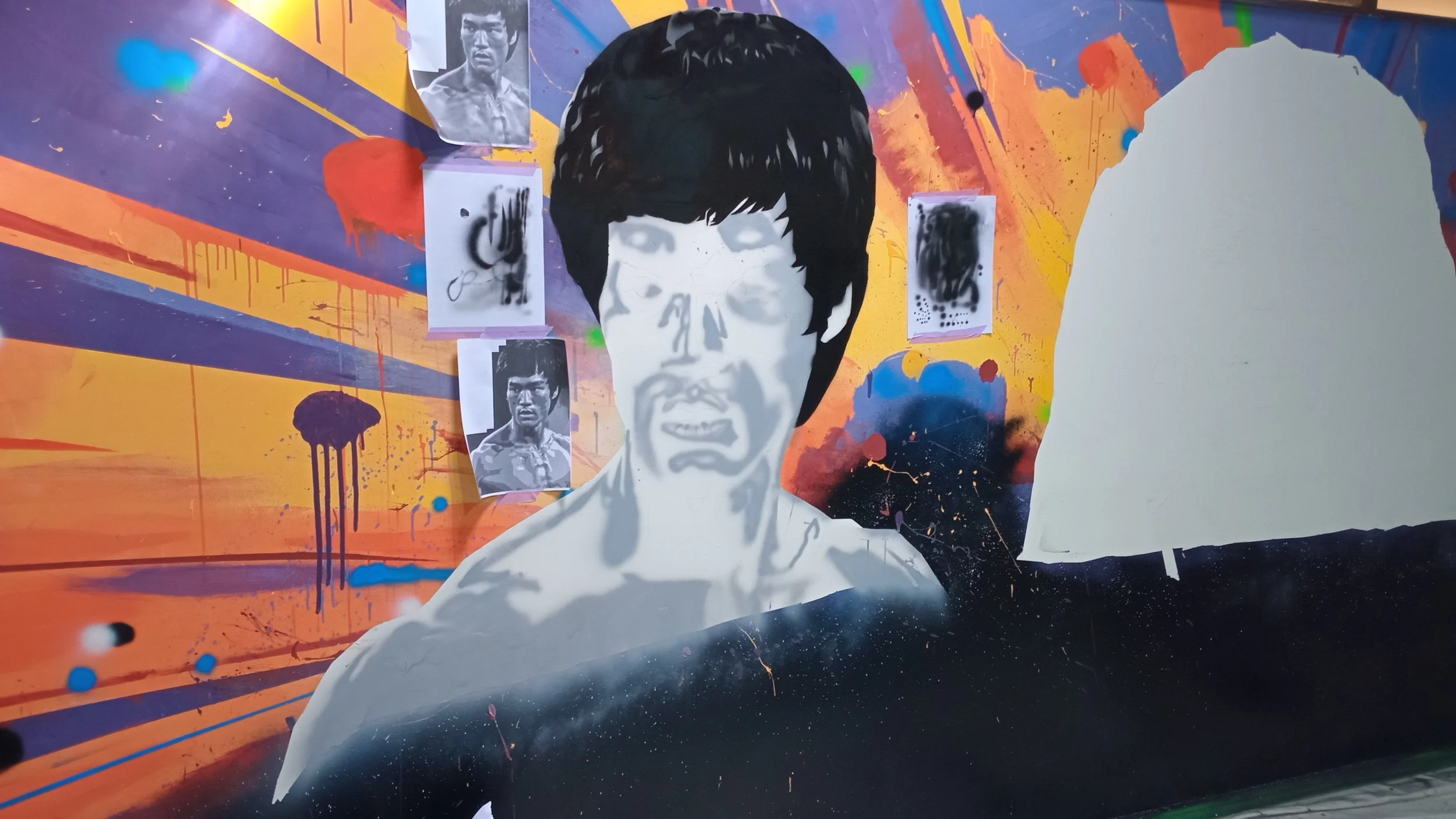 Building values on a mural