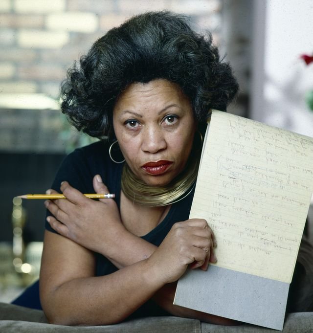 Toni Morrison: photo credit:jack mitchell//getty images