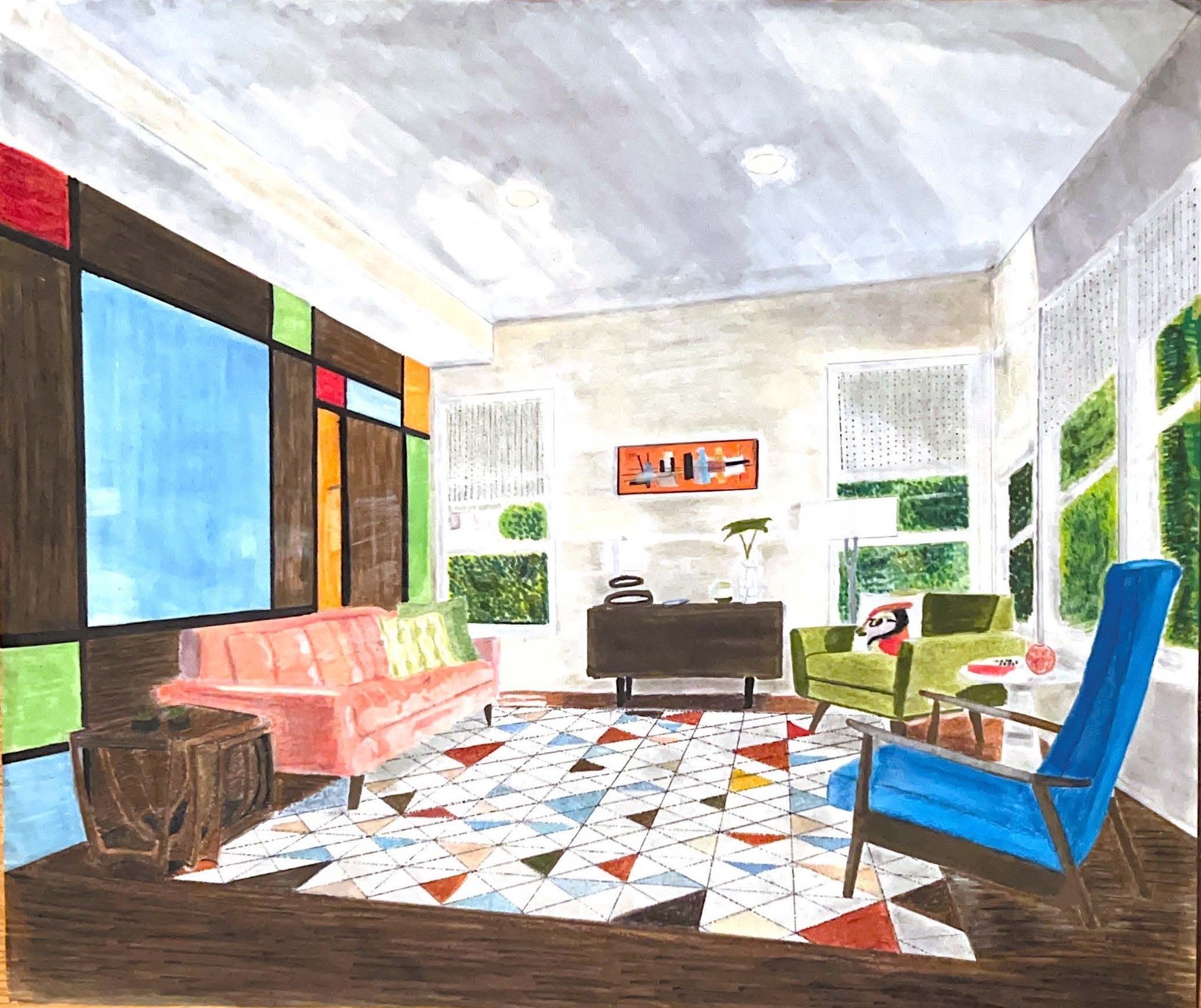 MAGAZINE COPY COLOR HAND RENDERING