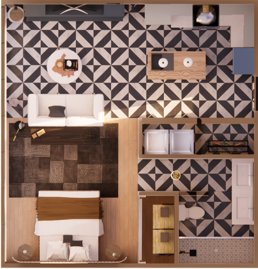 Studio Rendered Floor Plan In Enscape
