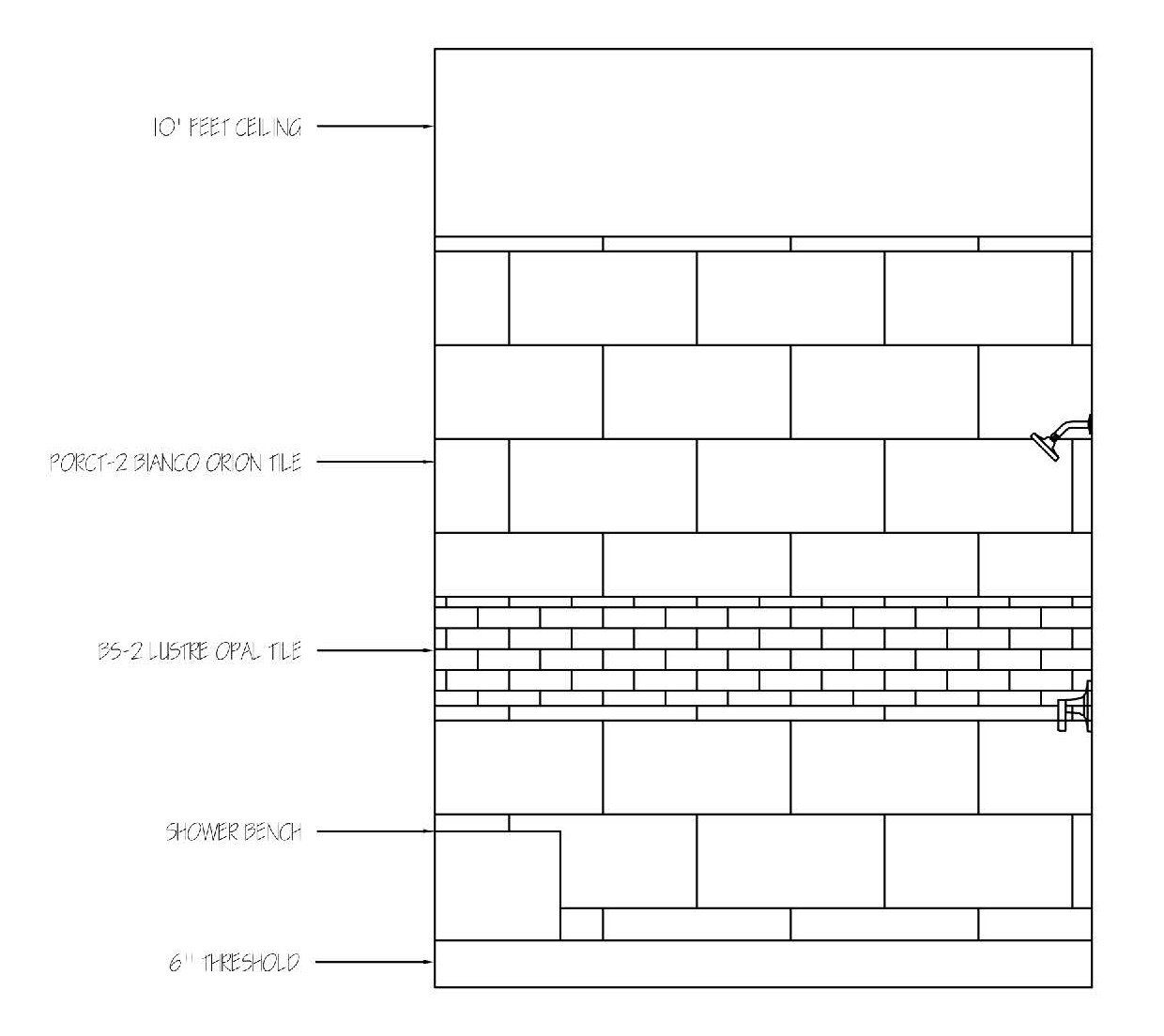 RENDERED ELEVATION WITH NOTES