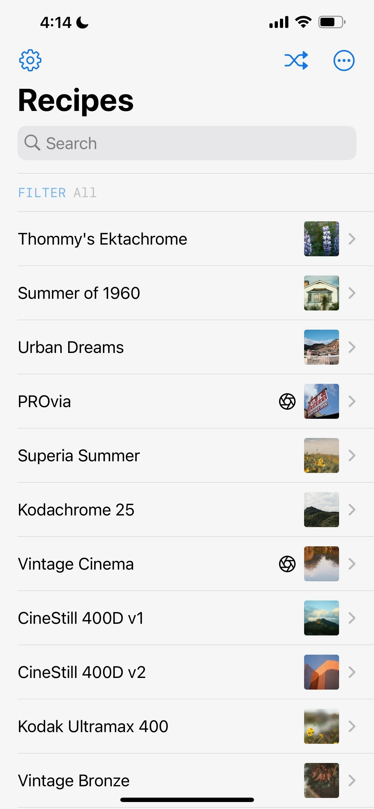 Home page