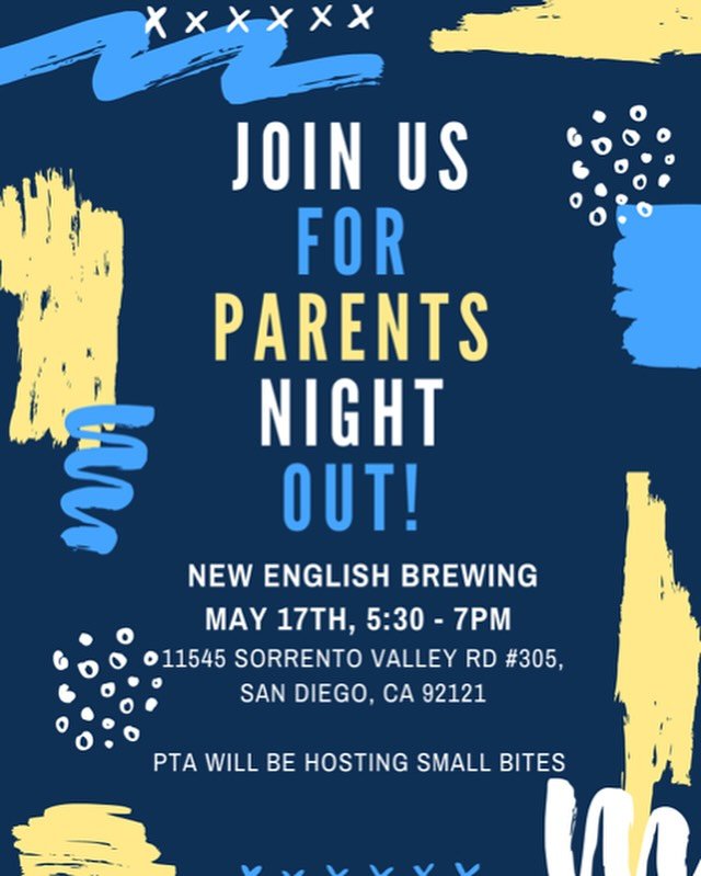 Parents Night Out this Friday!! Hope to see you all there!