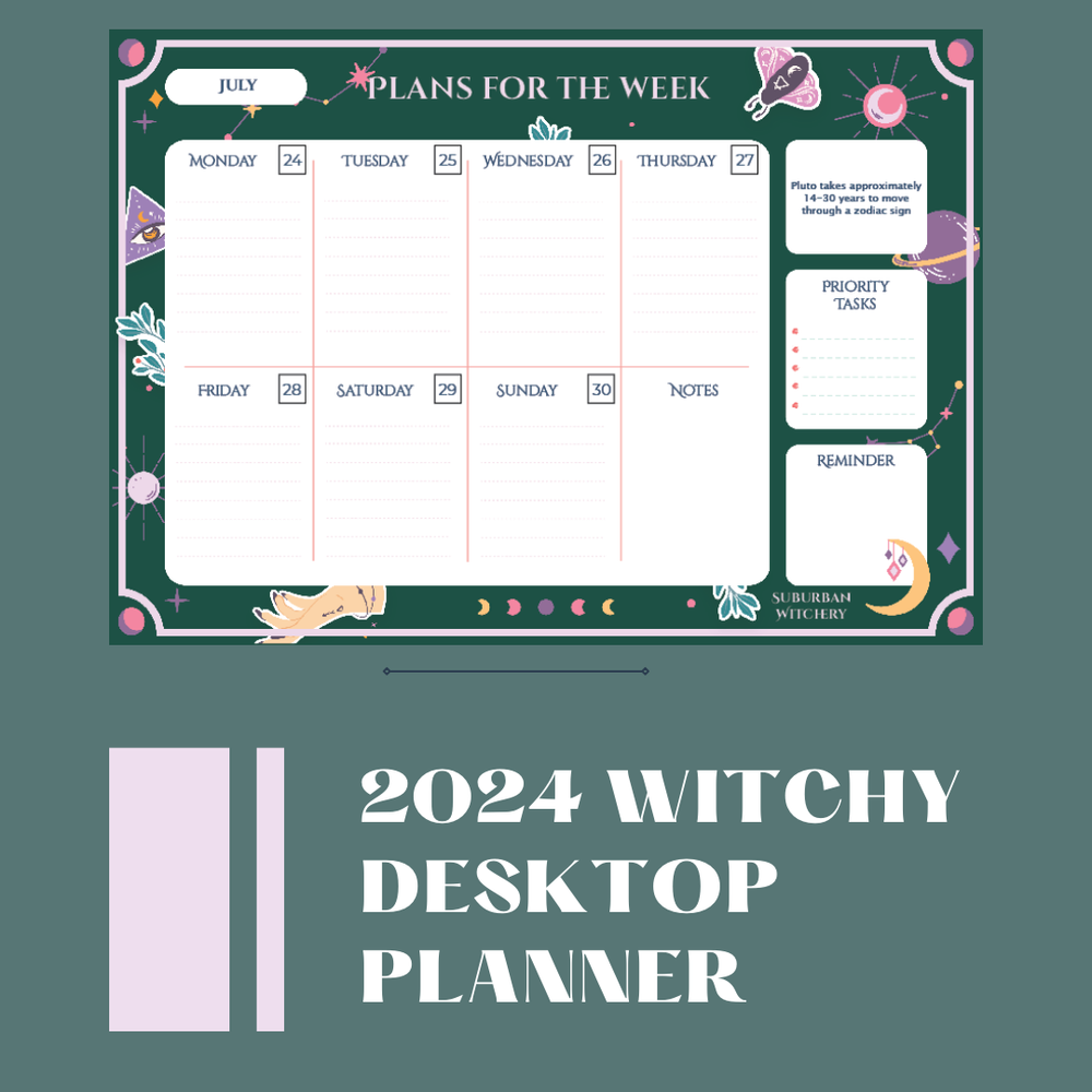 Post It Weekly Planner