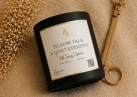 Pillow Talk & Quiet Evenings || Luxury Soy Candle