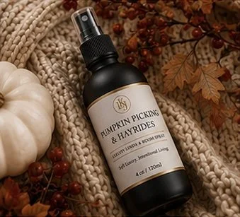 Pumpkin Picking & Hayrides || Luxury Linen & Room Spray