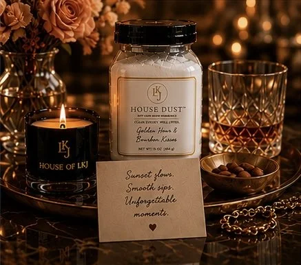 Golden Hour & Bourbon Kisses || House Dust™️ Home Fragrance