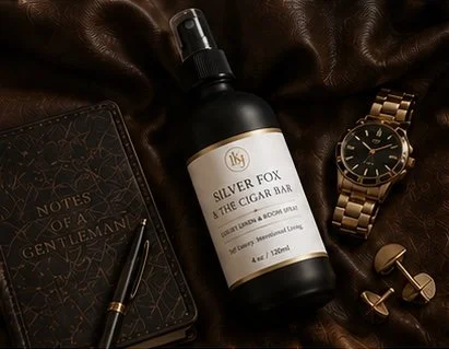 Silver Fox & the Cigar Bar || Luxury Linen & Room Spray
