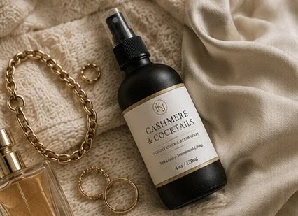Cashmere & Cocktails || Luxury Linen & Room Spray