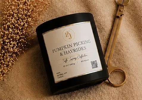 Pumpkin Picking & Hayrides || Luxury Soy Candle