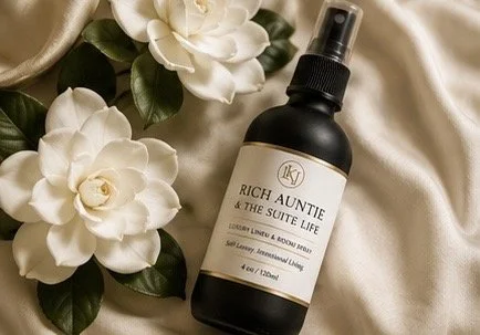 Rich Auntie & the Suite Life || Luxury Linen & Room Spray