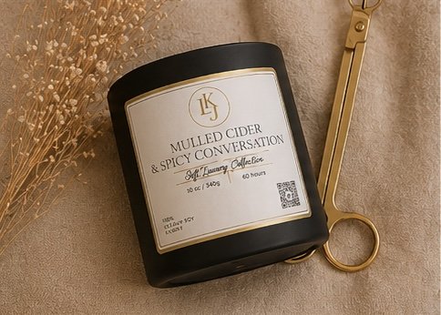 Mulled Cider & Spicy Conversation || Luxury Soy Candle