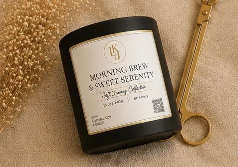 Morning Brew & Sweet Serenity || Luxury Soy Candle
