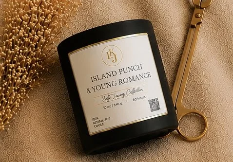 Island Punch & Young Romance || Luxury Soy Candle