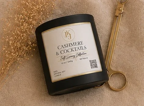 Cashmere & Cocktails || Luxury Soy Candle