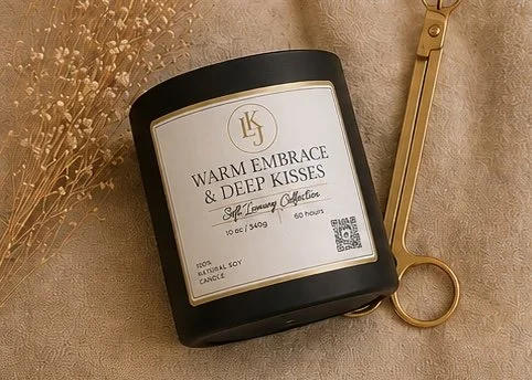 Warm Embrace & Deep Kisses || Luxury Soy Candle