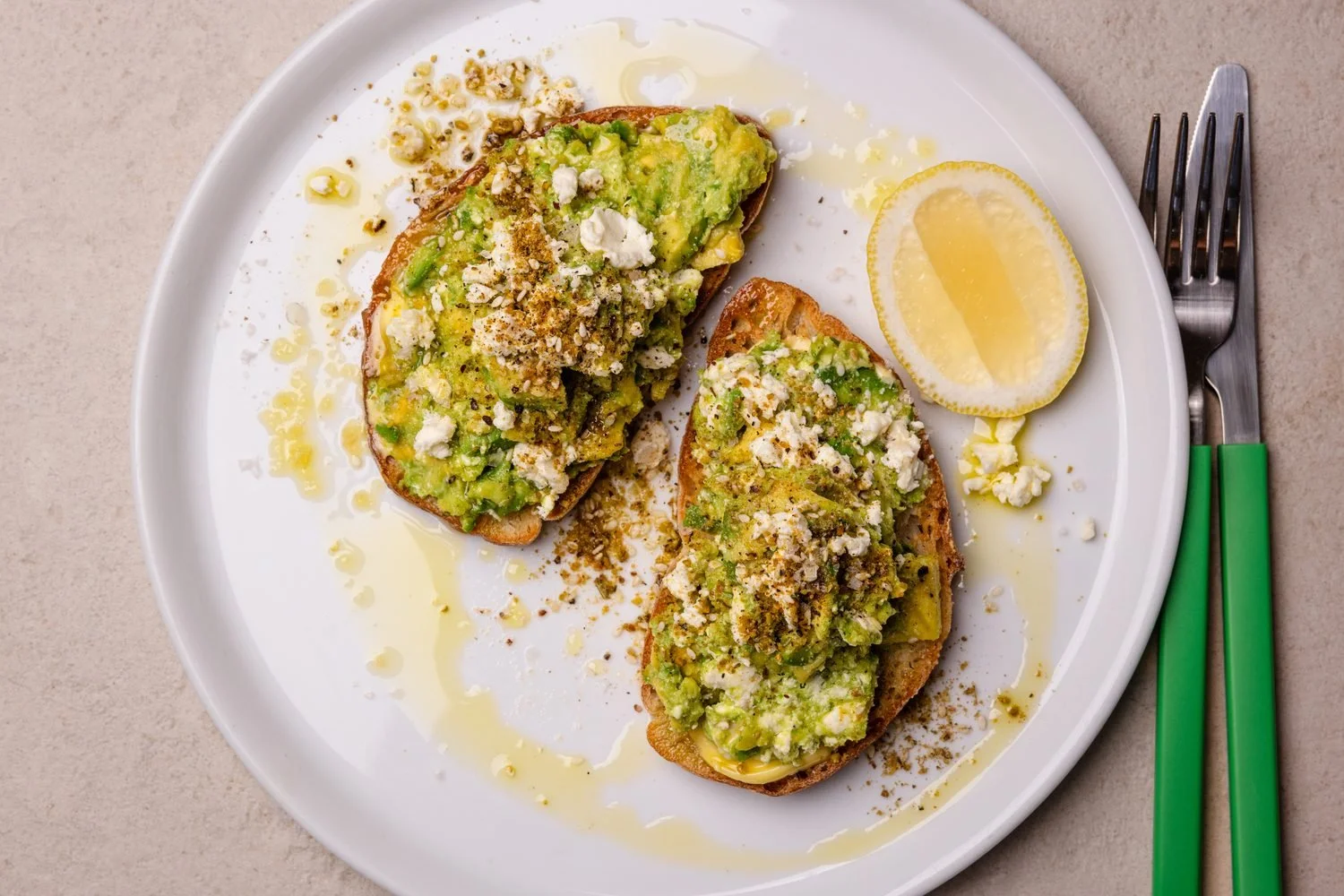 Quintessential aussie avo toast