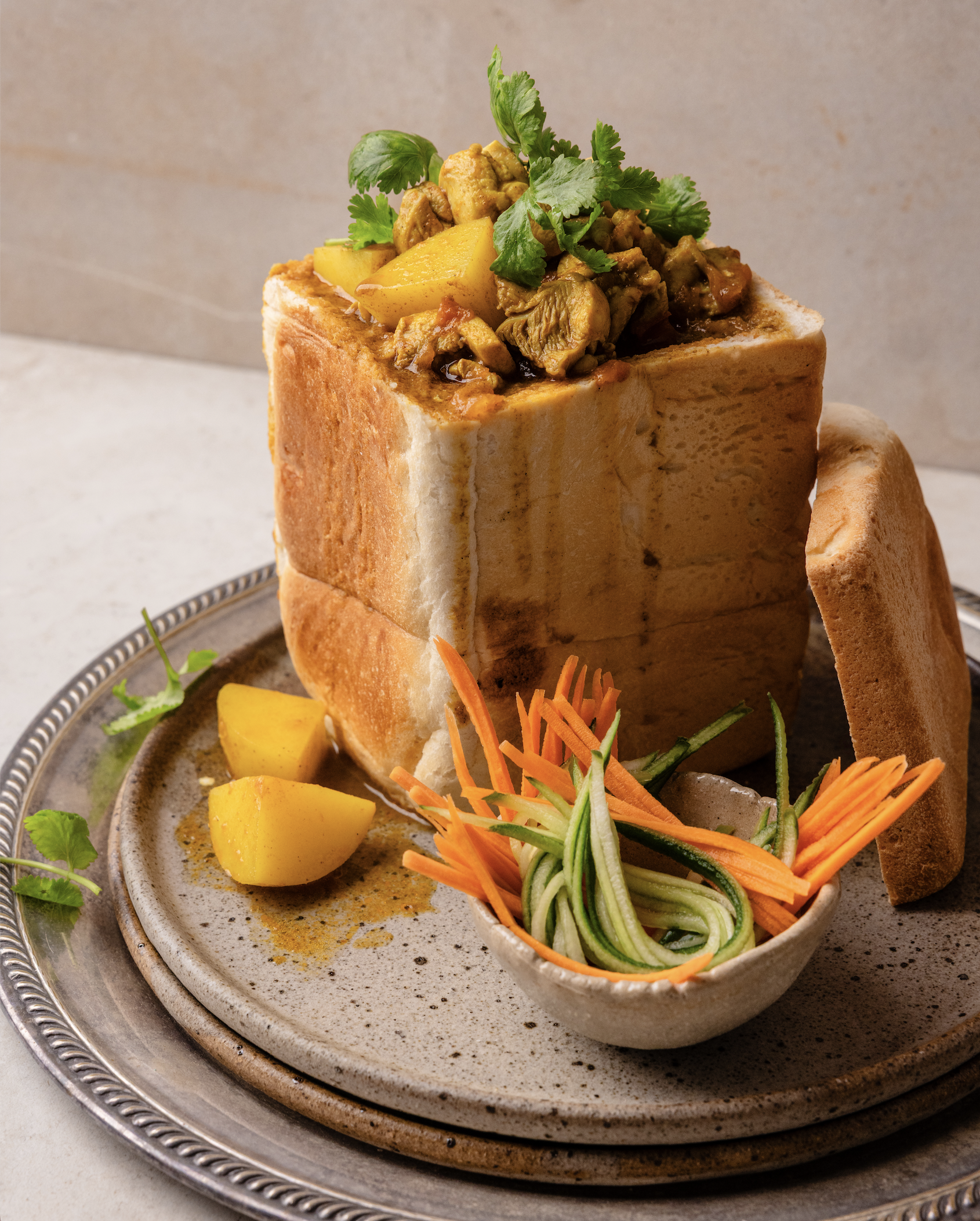 bunny chow.
