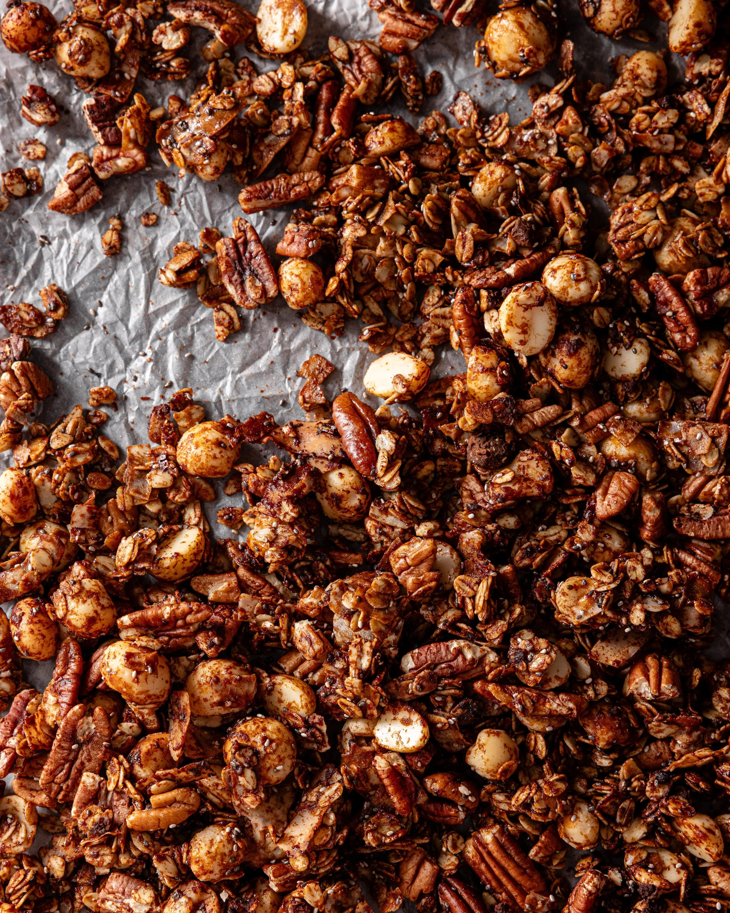 carob granola.