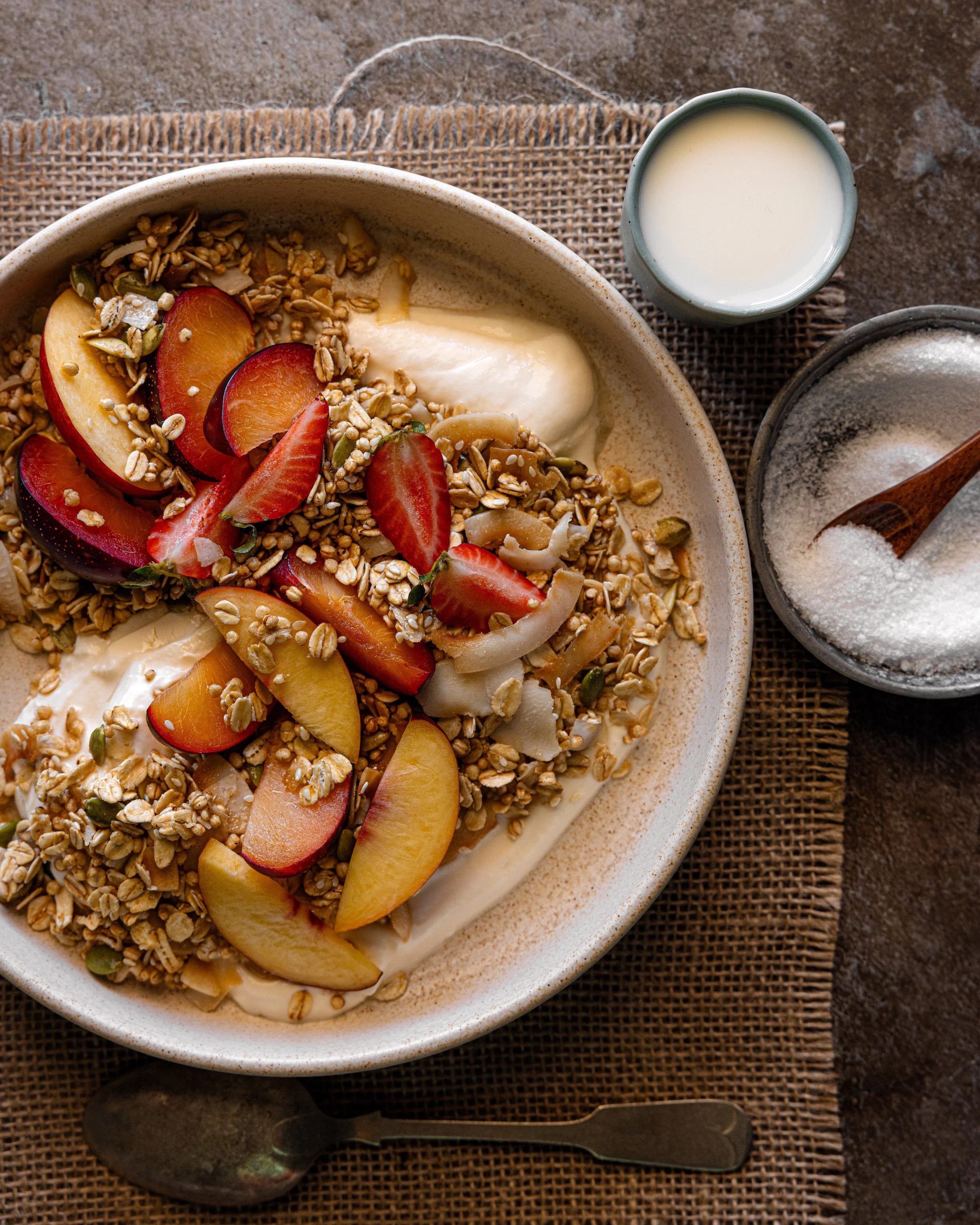 salted caramel granola.