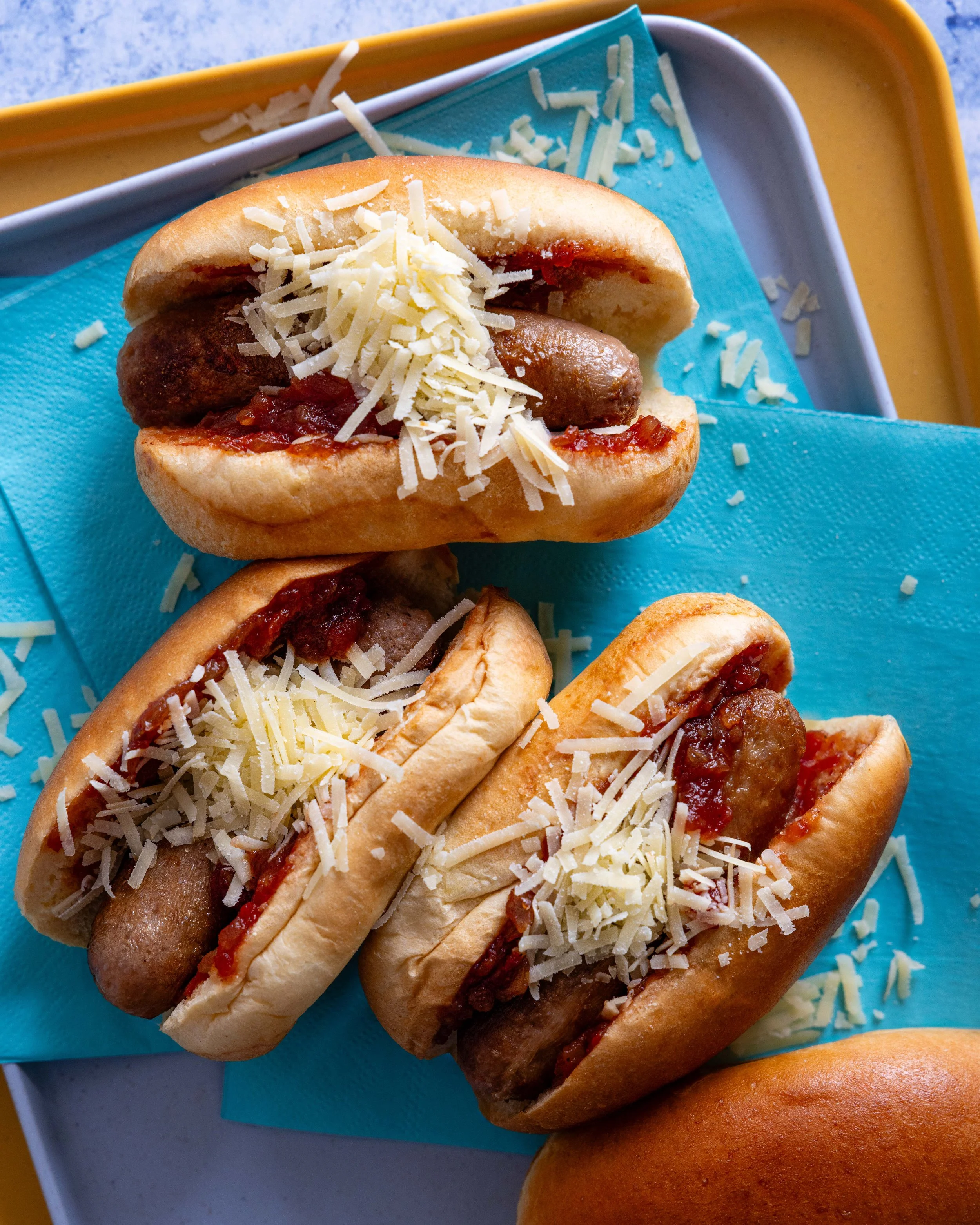 kids mini hotdogs.