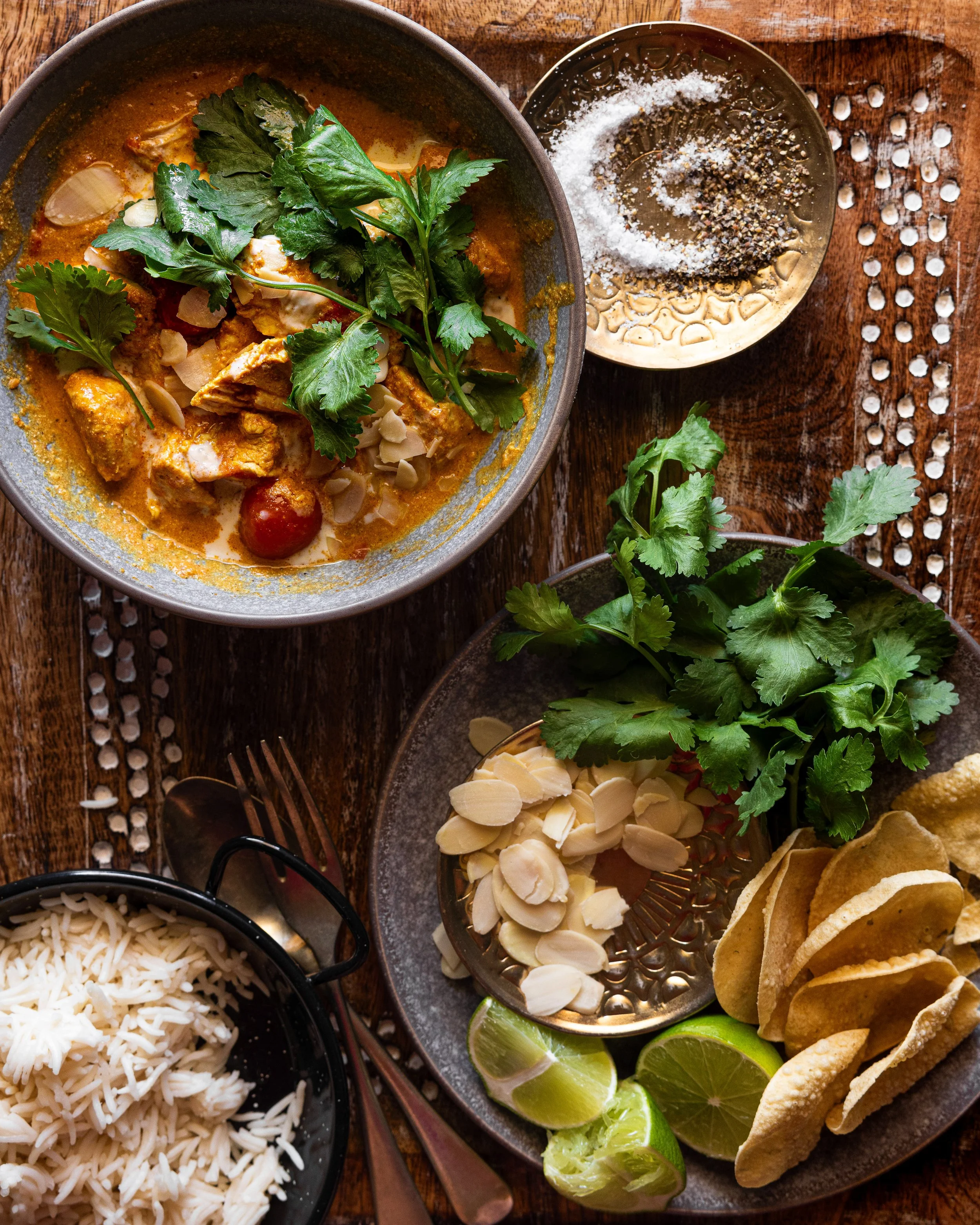 homemade butter chicken curry (from scratch!)