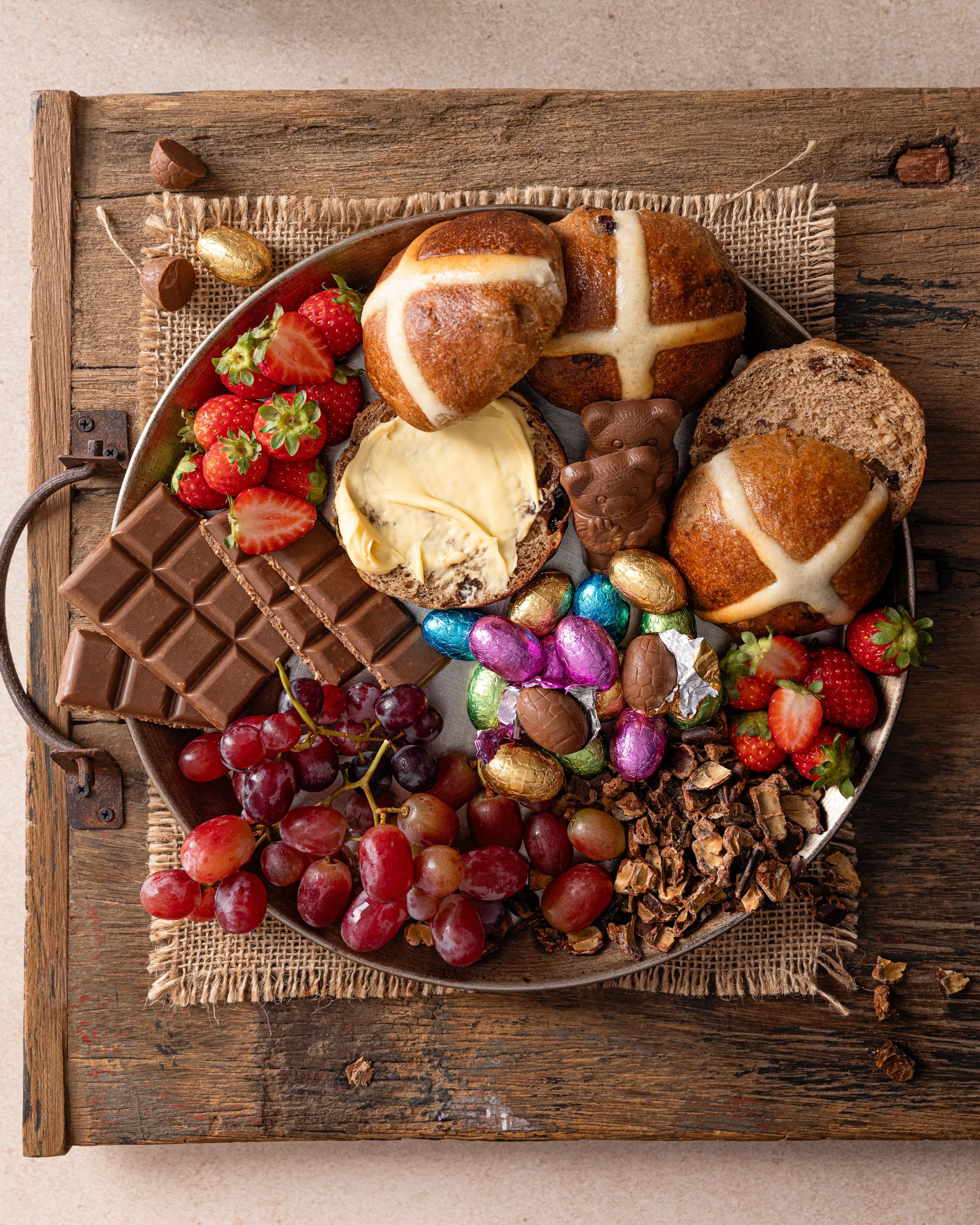 easter platter.